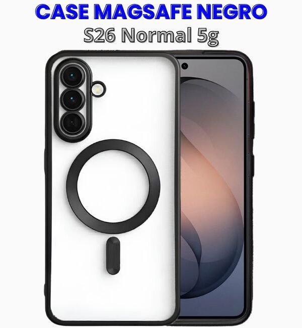 Case con Magsafe Negro S26 Normal 5G