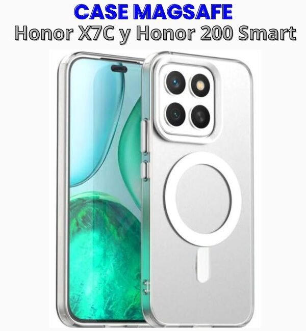 Funda Transparente (1) Case Magsafe Honor X7C Y Honor 200 Smart