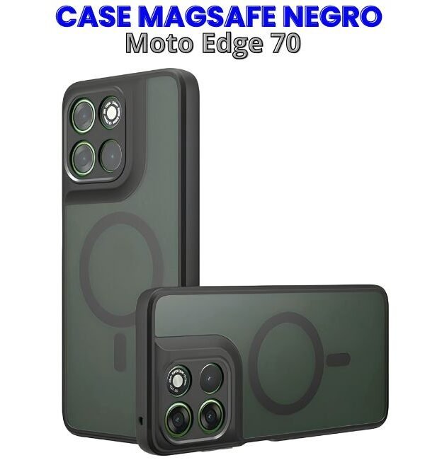 Case MagSafe Negro Moto Edge 70 5g