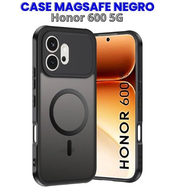 Case MagSafe Negro Honor 600 Normal 5g