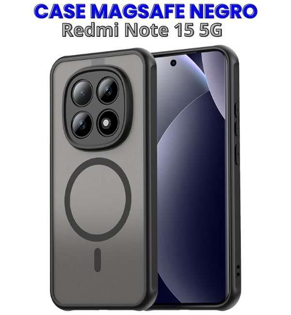 18(1) Case MagSafe Negro Redmi Note 15 5g