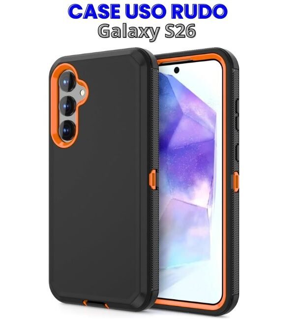 1(88) Case Uso Rudo Negro con Naranja S26 Normal 5g