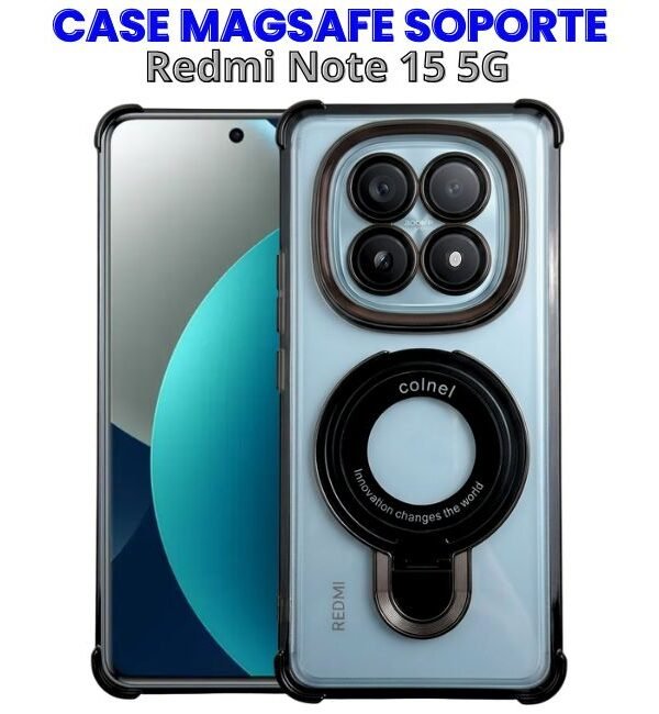 20 Case con MagSafe y Soporte Redmi Note 15 5g