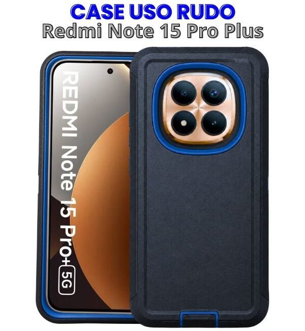 Case Uso Rudo Azu-Cel para Redmi Note 15 Pro Plus 5G