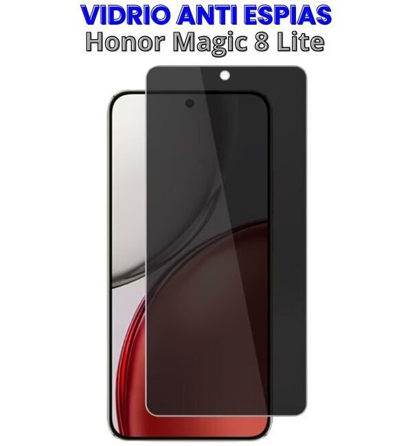 ingreso julio 2026 (2) Vidrio Templado Antiespias Honor Magic 8 Lite