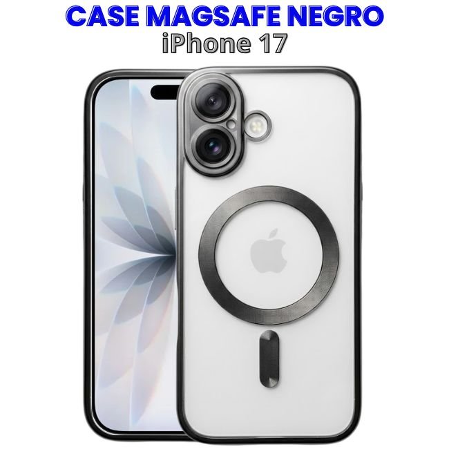 Case con Magsafe Negro Iphone 17 Normal