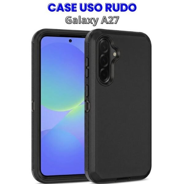 12(4) Case Uso Rudo Negro Samsung A27 5g