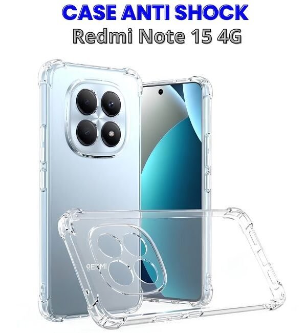Case Antishock Redmi Note 15 4g y 5g