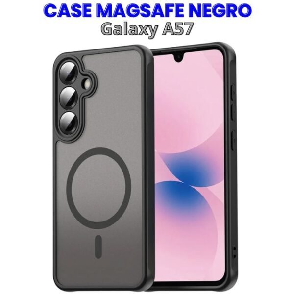 Case MagSafe Negro Mate Galaxy A57 5g