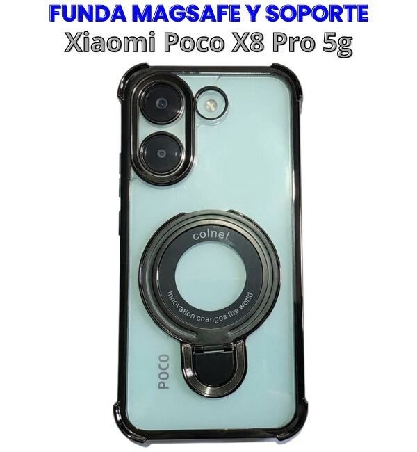 Case con MagSafe y Soporte Xiaomi Poco X8 Pro 5g