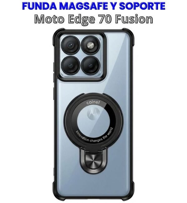 Case con MagSafe y Soporte Moto Edge 70 Fusion 5g