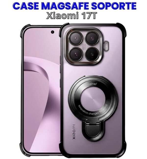 CASE MAGSAFE Y SOPORTE XIAOMI 17T Case con MagSafe y Soporte Xiaomi 17T
