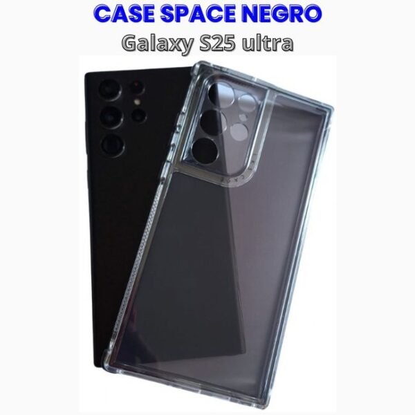 CASE SPACE NEGRO GALAXY S25 ULTRA Case Negro Space de 2 piezas S25 Ultra