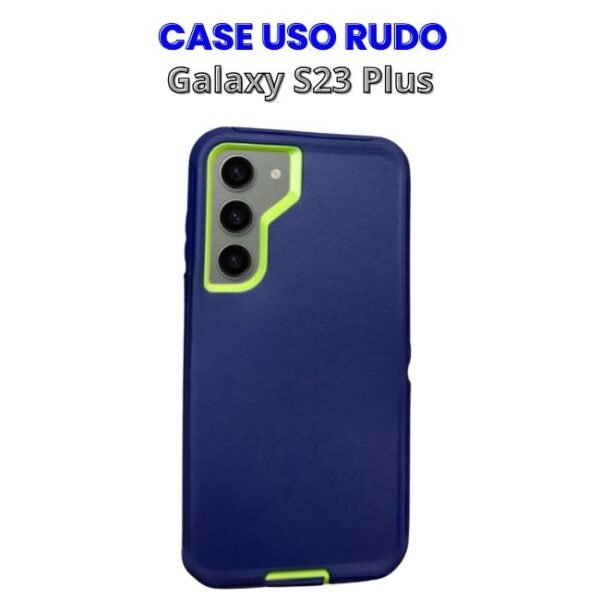Case Uso Rudo Azul con Verde para S23 Plus