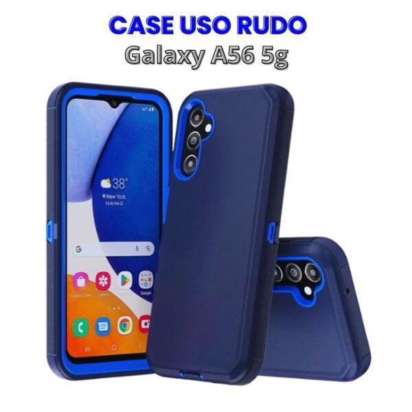 Case Uso Rudo Azul Samsung A56 5g