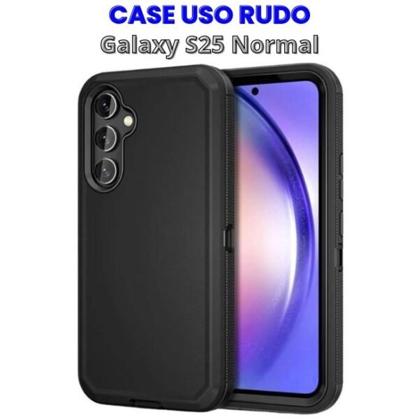 CASE USO RUDO NEGRO S25 NORMAL Case Uso Rudo Negro S25 Normal