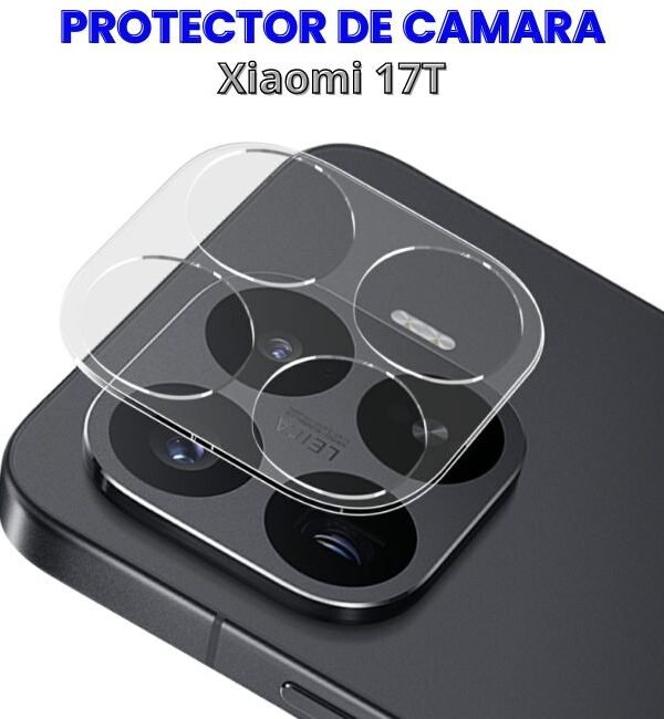 PROTECTOR DE CAMARA XIAOMI 17T 5G Protector de Camara para Xiaomi 17T
