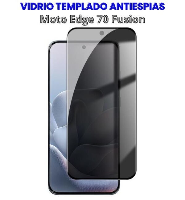 Vidrio Templado Antiespias Moto Edge 70 Fusion 5g